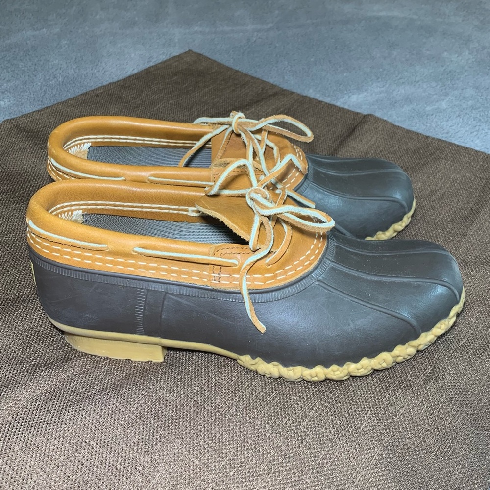 L.L. Bean Duck Boots Low Rise Made in USA 8W